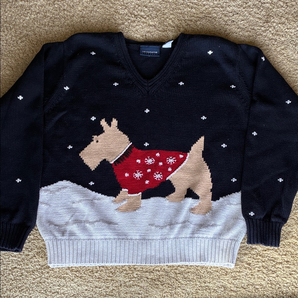 Vintage Liz Claiborne cotton sweater